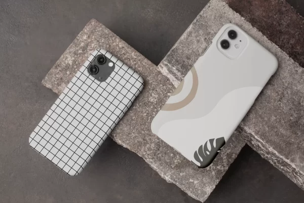 Aesthetic Grid Line Phone Case