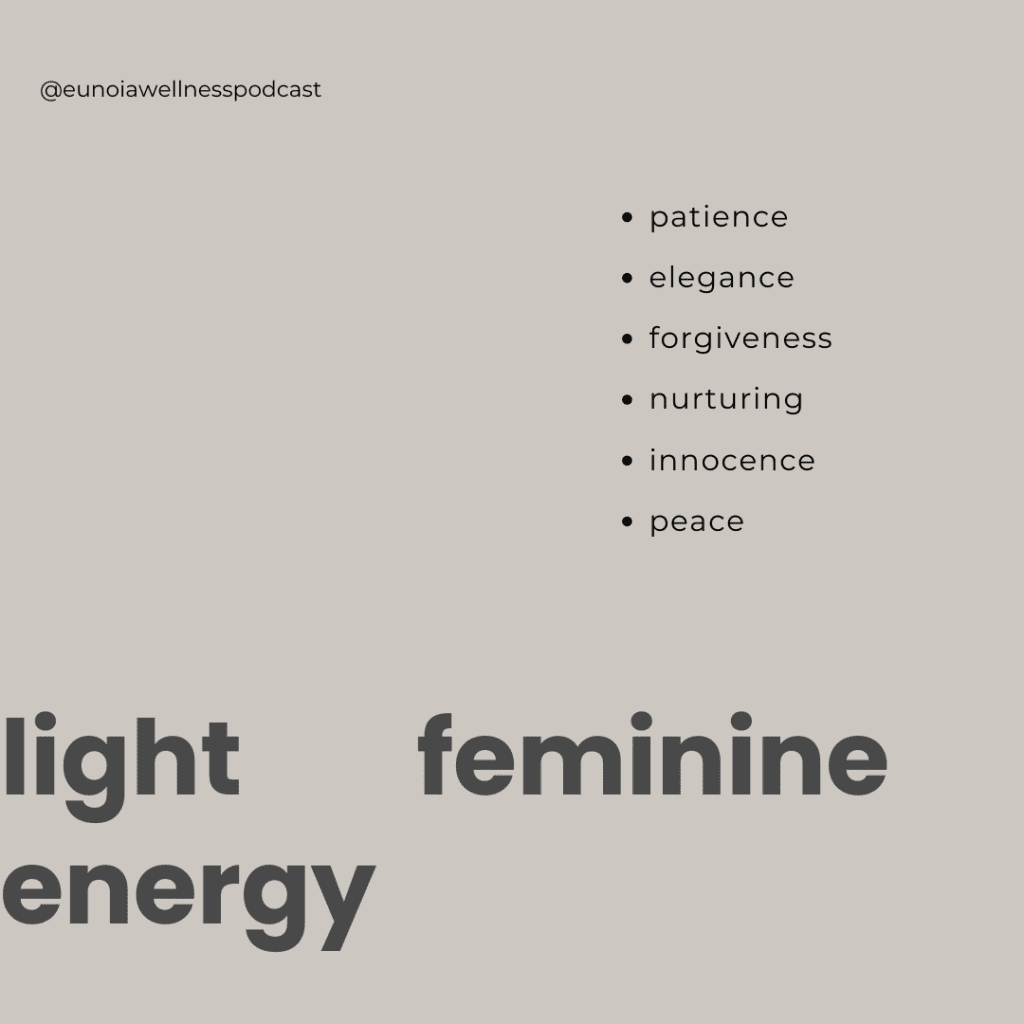 light feminine energy traits