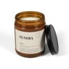 Eunoia Scented Soy Candle (Multi-Size, Amber Jar) - Image 3