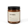 Eunoia Scented Soy Candle (Multi-Size, Amber Jar) - Image 2
