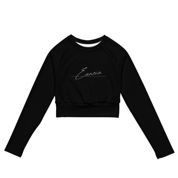 Eunoia Recycled long-sleeve crop top - Image 2